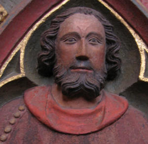 Germany Frankfurt am Main St Bartholomeus Cathedral Gentleman and Wife 1370